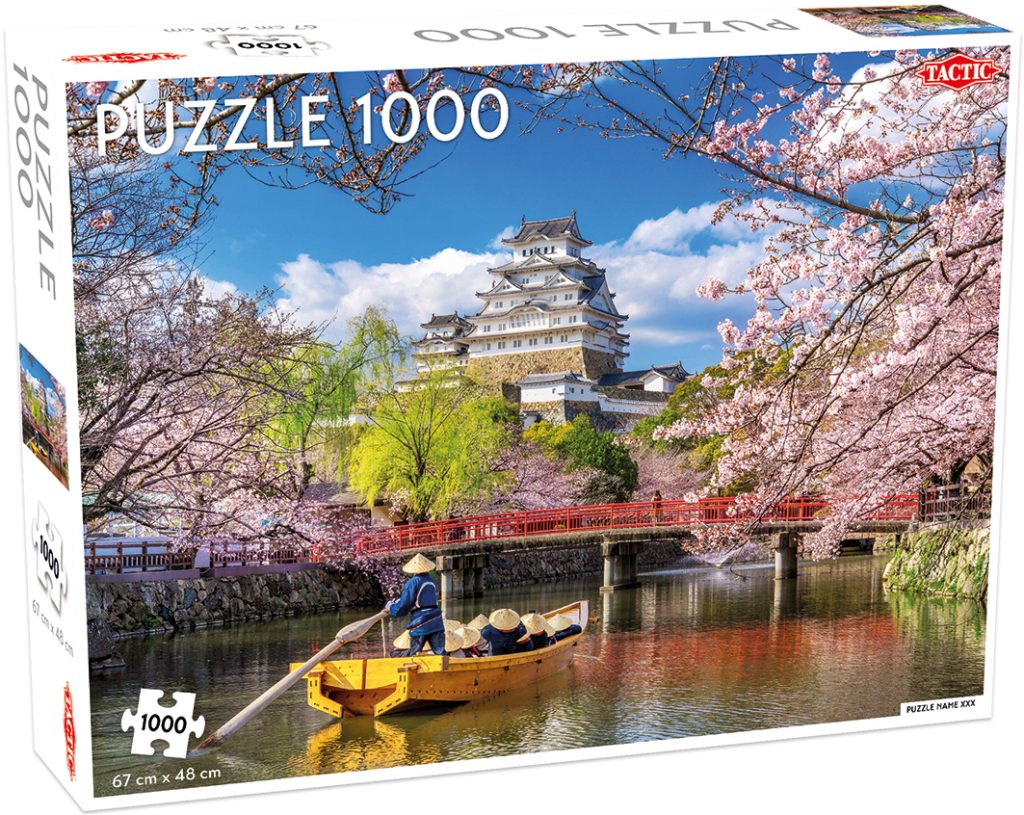 Cherry Blossoms in Himeji, Japan – Puzzle Lovers